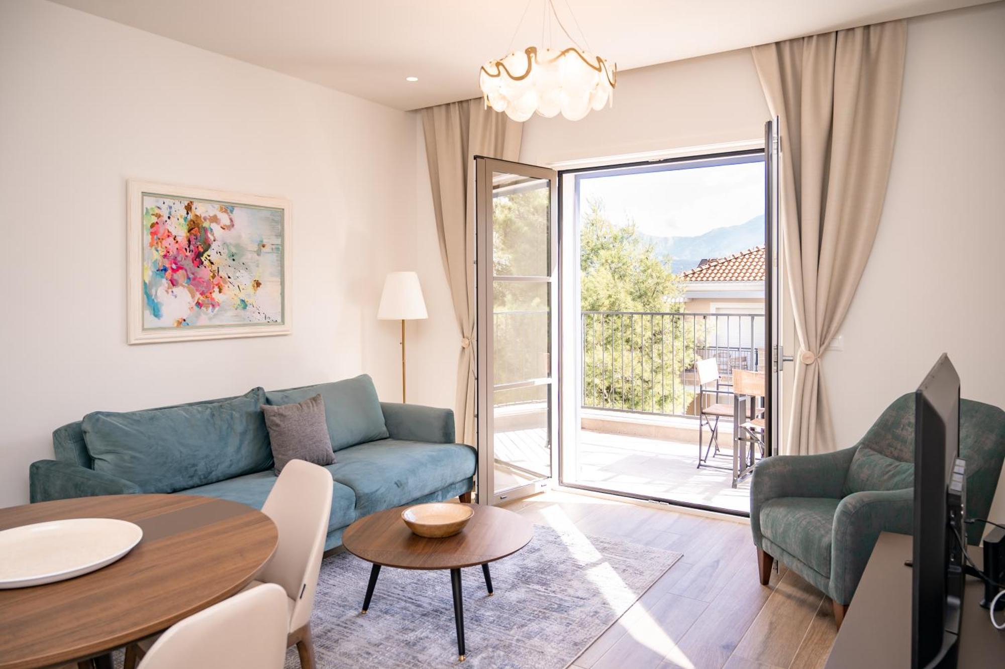 Апартаменты Lustica Bay Тиват Экстерьер фото
